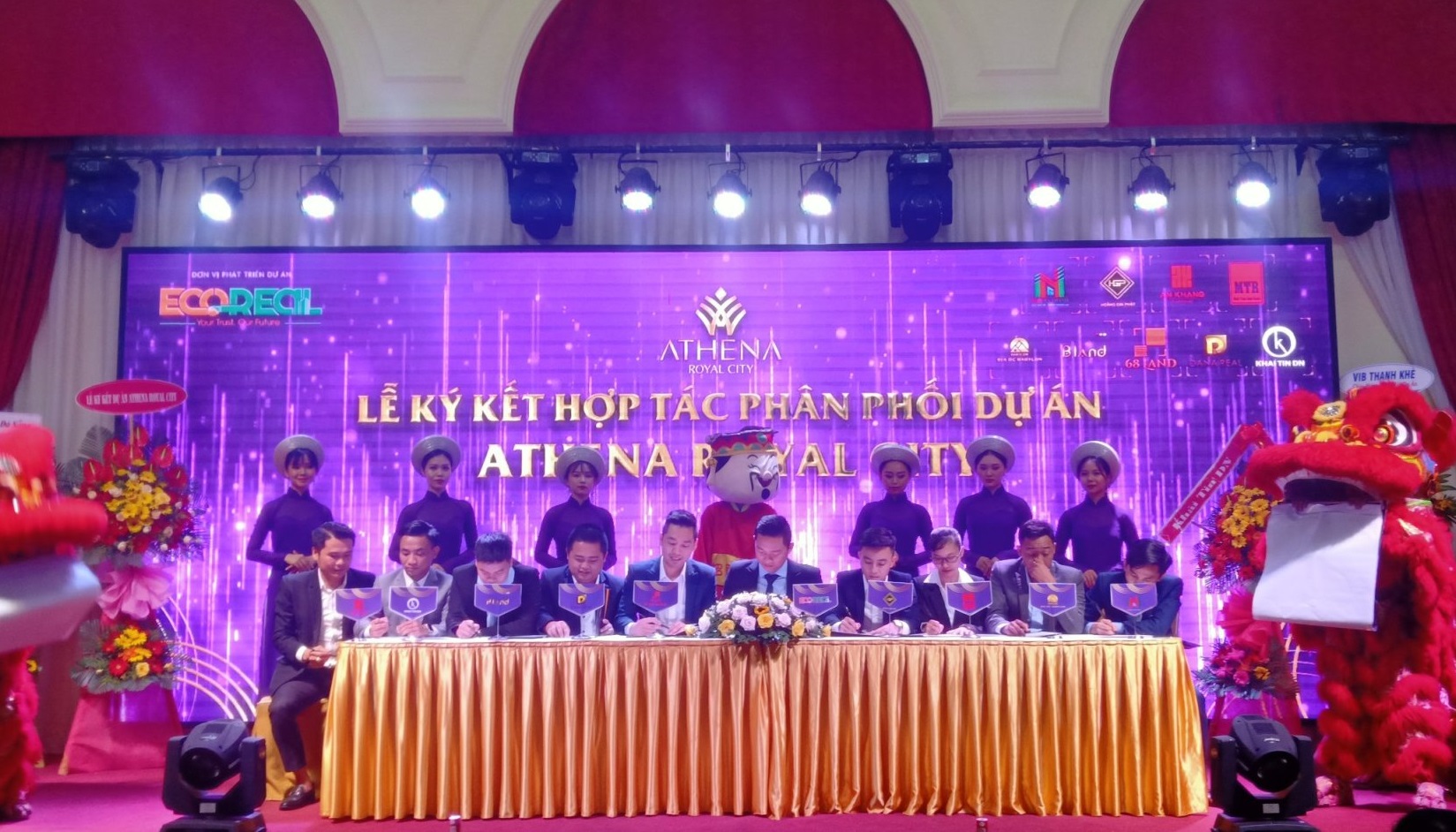 Lễ ký kết hợp tác phát triển dự án Athena Royal City Đà Nẵng