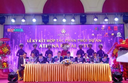 Lễ ký kết hợp tác phát triển dự án Athena Royal City Đà Nẵng